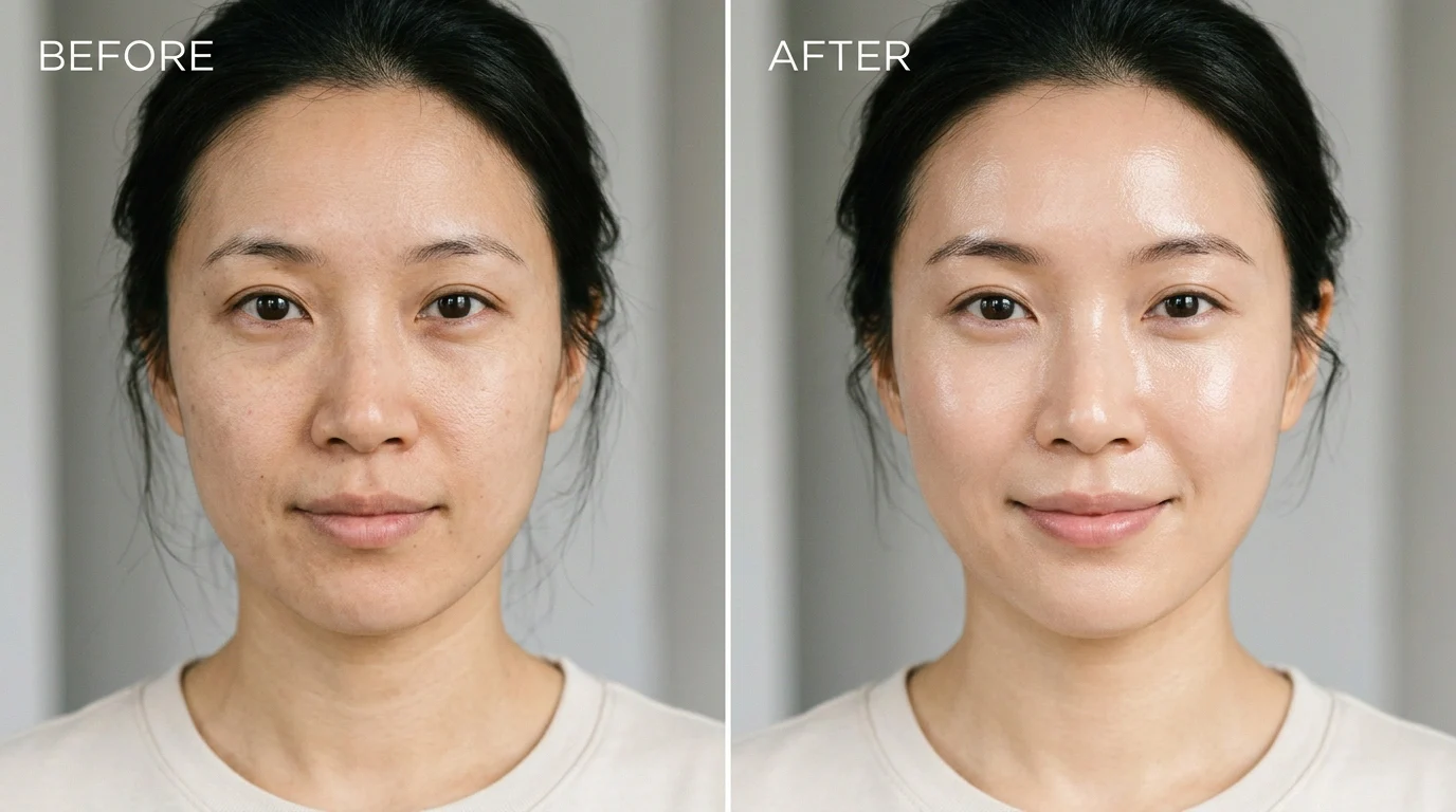 Before After Skin Booster Treatment 2