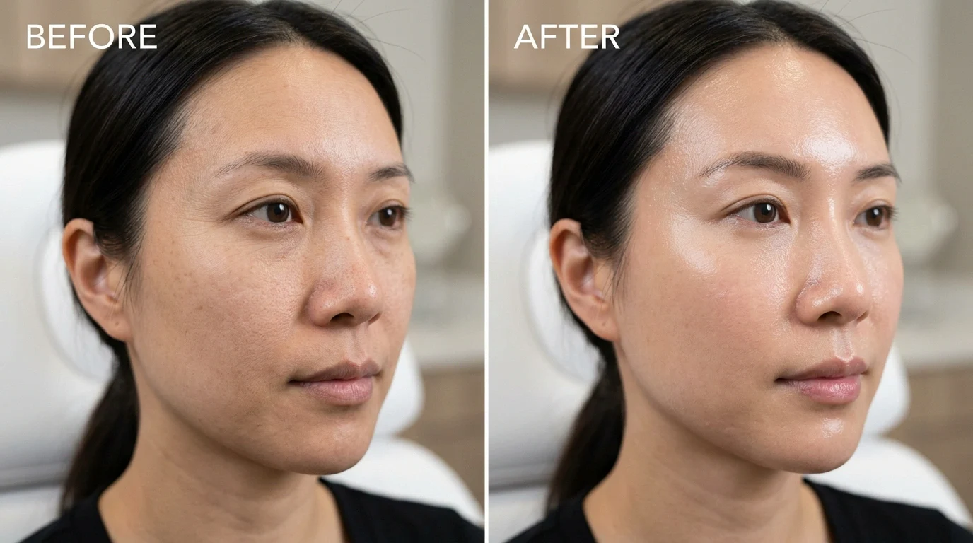Before After Skin Booster Treatment 3